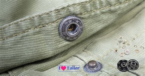 tailor snap button repair.